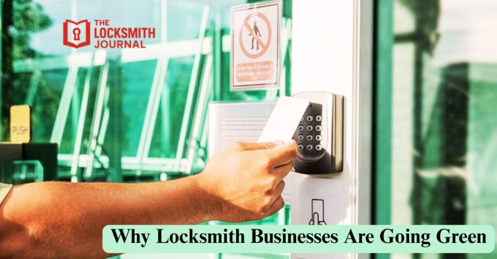 Why Locksmith Businesses Are Going Green