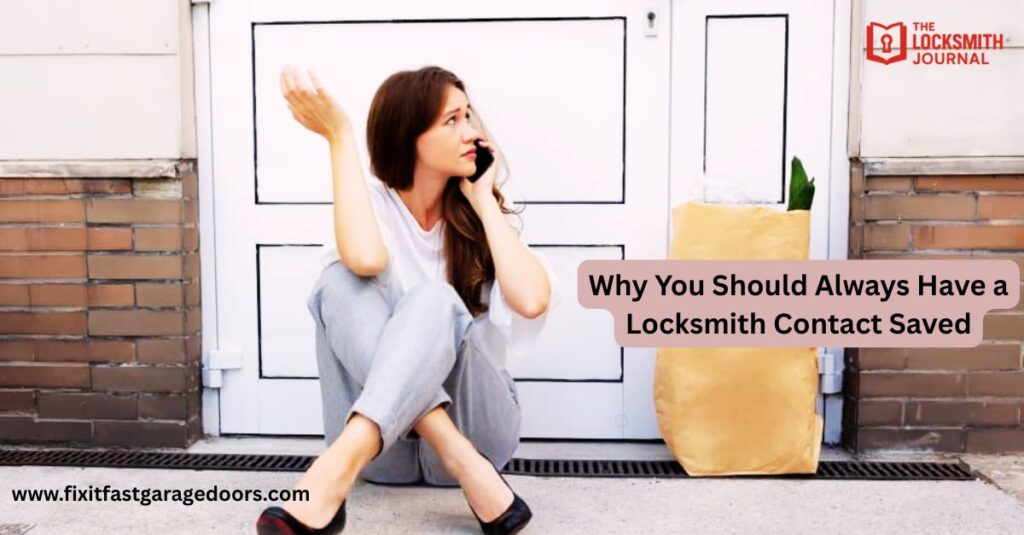 Why You Should Always Have a Locksmith Contact Saved
